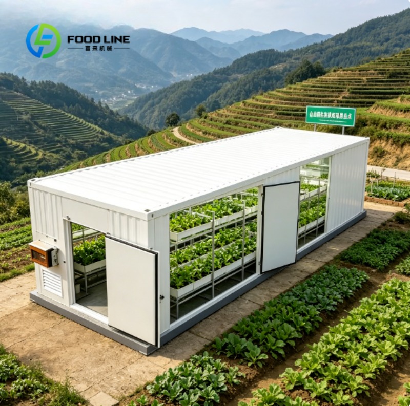 Urban Farming Indoor - 모듈식 재배 컨테이너 자동 스마트 재배